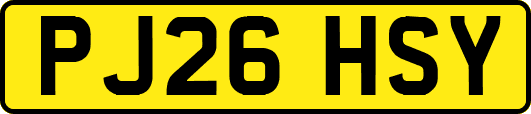 PJ26HSY