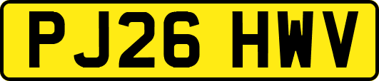 PJ26HWV