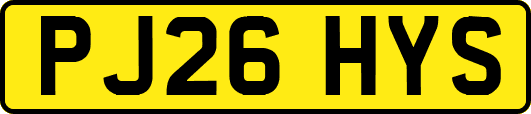 PJ26HYS