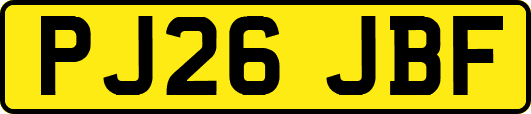 PJ26JBF
