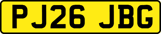 PJ26JBG
