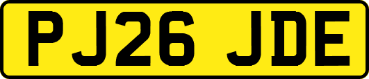 PJ26JDE