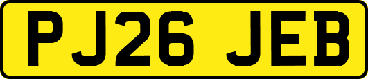 PJ26JEB