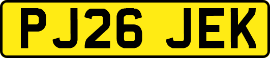 PJ26JEK