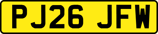 PJ26JFW