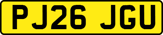 PJ26JGU