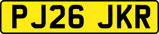 PJ26JKR