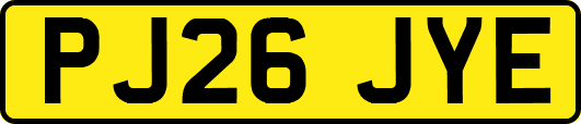 PJ26JYE