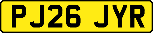 PJ26JYR