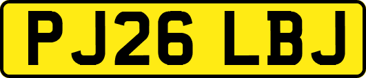 PJ26LBJ