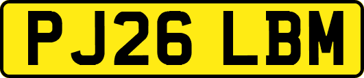 PJ26LBM