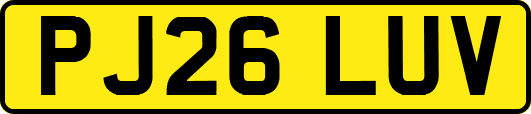 PJ26LUV