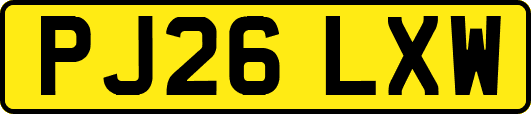 PJ26LXW