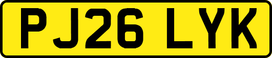 PJ26LYK