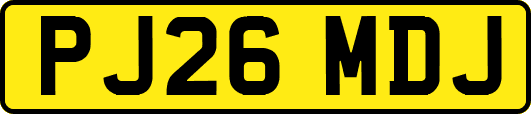 PJ26MDJ