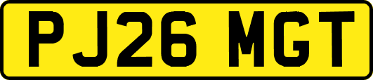 PJ26MGT
