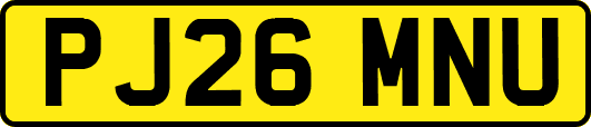 PJ26MNU