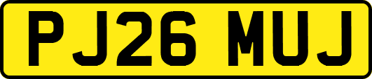 PJ26MUJ