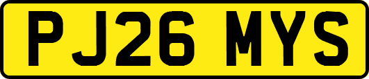 PJ26MYS