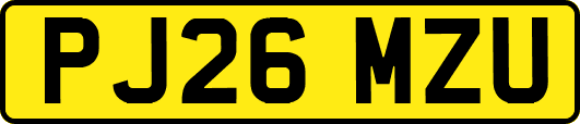 PJ26MZU
