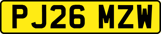 PJ26MZW