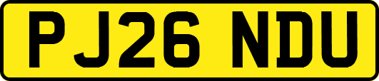 PJ26NDU