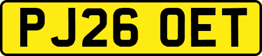 PJ26OET