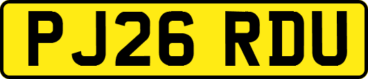 PJ26RDU