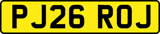 PJ26ROJ
