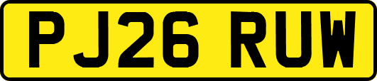 PJ26RUW