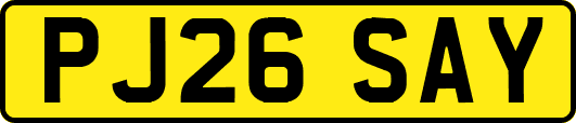 PJ26SAY
