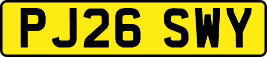 PJ26SWY