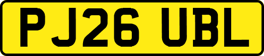PJ26UBL