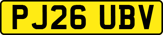 PJ26UBV
