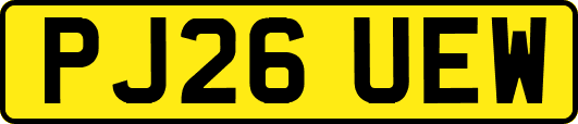 PJ26UEW