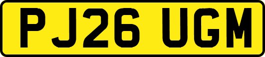 PJ26UGM