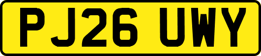 PJ26UWY