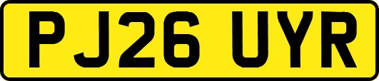 PJ26UYR