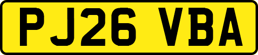 PJ26VBA
