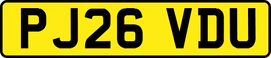 PJ26VDU
