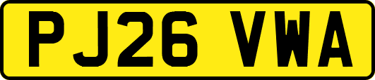 PJ26VWA