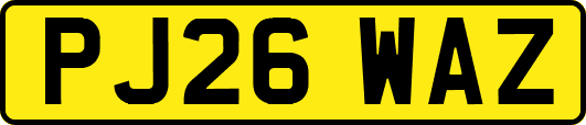 PJ26WAZ