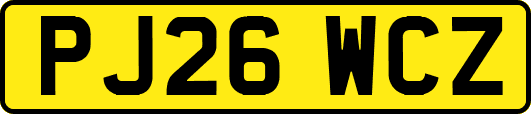 PJ26WCZ