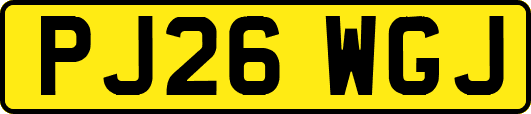 PJ26WGJ