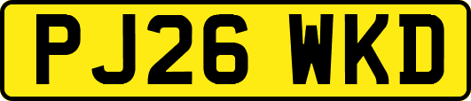 PJ26WKD
