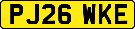 PJ26WKE
