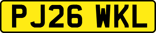 PJ26WKL