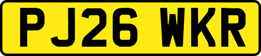 PJ26WKR