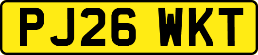 PJ26WKT