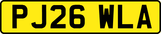 PJ26WLA